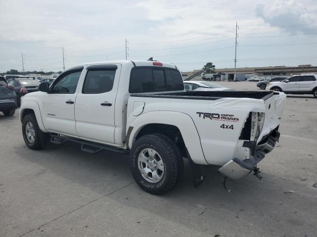 5TFLU4EN1CX032707 - 2012 TOYOTA TACOMA DOUBLE CAB WHITE photo 2