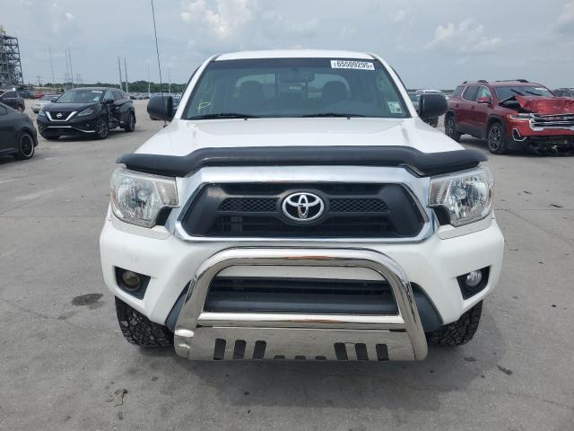 5TFLU4EN1CX032707 - 2012 TOYOTA TACOMA DOUBLE CAB WHITE photo 5