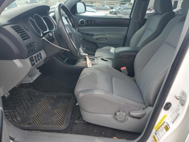 5TFLU4EN1CX032707 - 2012 TOYOTA TACOMA DOUBLE CAB WHITE photo 7