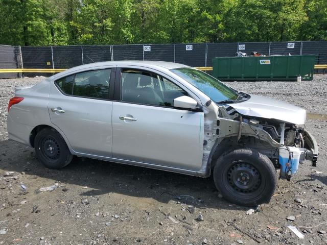 3N1CN7AP0KL862467 - 2019 NISSAN VERSA S SILVER photo 7