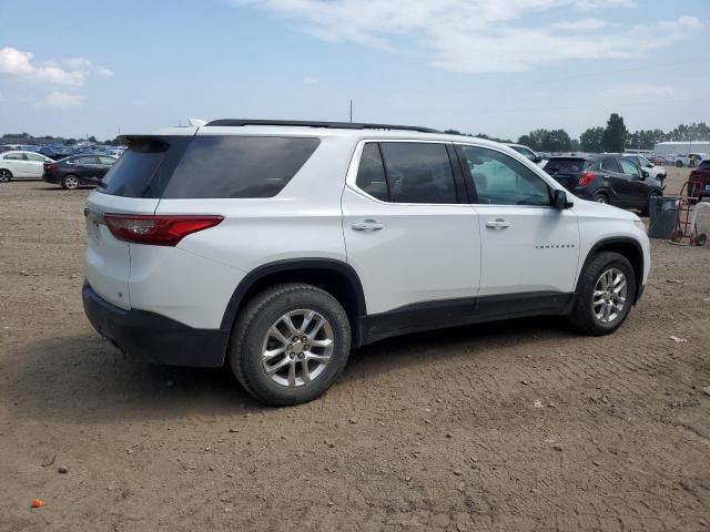 1GNERGKW1KJ160530 - 2019 CHEVROLET TRAVERSE LT 白色 照片 3