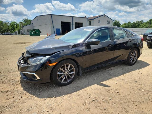 19XFC1F77KE214182 - 2019 HONDA CIVIC EXL BLACK photo 1