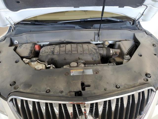5GAKVDKD0DJ197691 - 2013 BUICK ENCLAVE WHITE photo 12