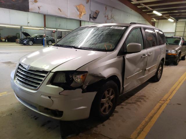 2A4RR5D16AR467809 - 2010 CHRYSLER TOWN & COU TOURING ვერცხლისფერი ფოტო 2