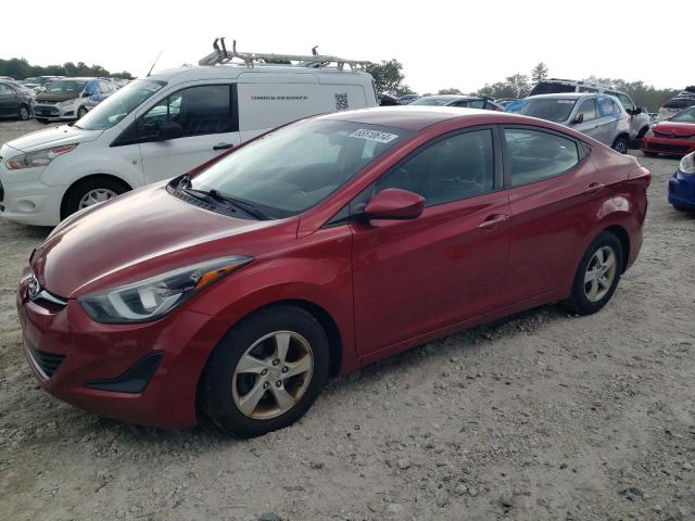 5NPDH4AE4FH580344 - 2015 HYUNDAI ELANTRA SE RED photo 1