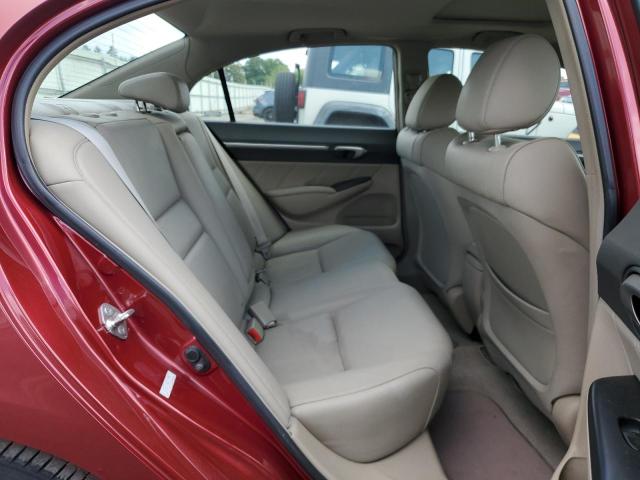 2HGFA16999H335951 - 2009 HONDA CIVIC EXL მუქწითელი ფოტო 10