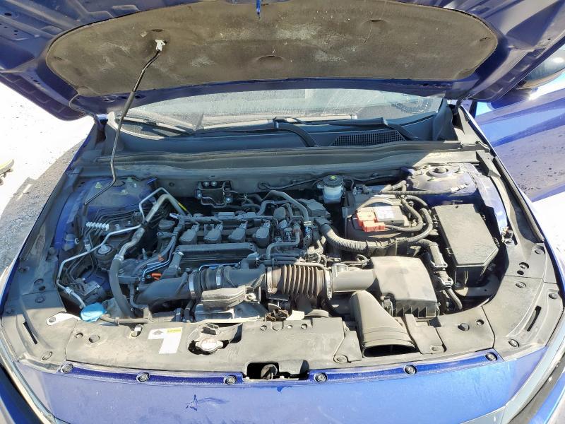 1HGCV1F33MA112606 - 2021 HONDA ACCORD SPORT BLUE photo 11