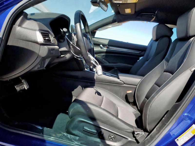 1HGCV1F33MA112606 - 2021 HONDA ACCORD SPORT BLUE photo 7