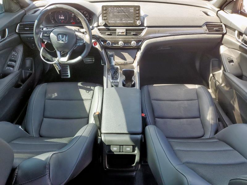 1HGCV1F33MA112606 - 2021 HONDA ACCORD SPORT BLUE photo 8