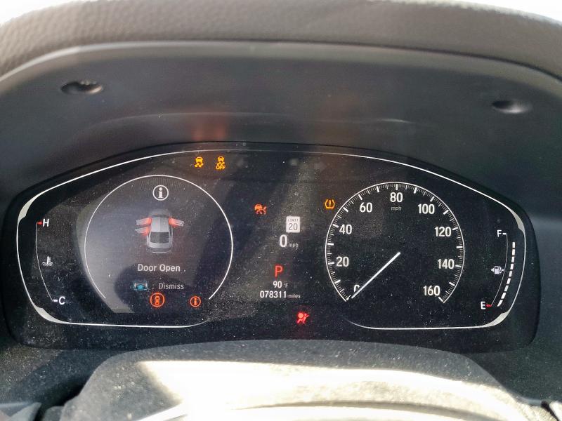 1HGCV1F33MA112606 - 2021 HONDA ACCORD SPORT BLUE photo 9