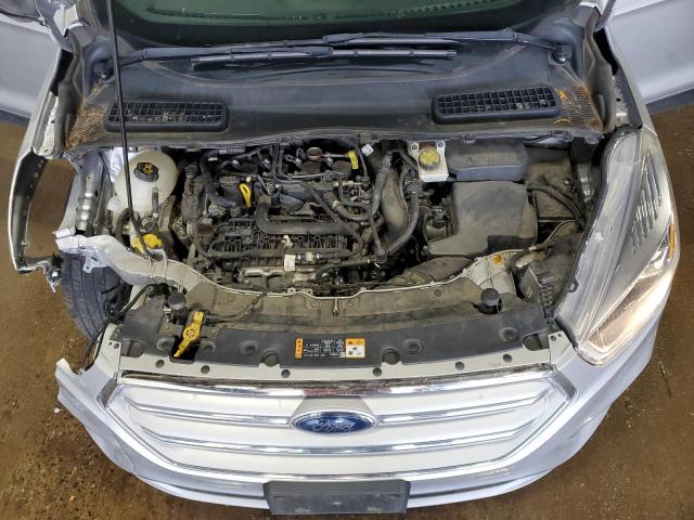 1FMCU9HD4JUC08756 - 2018 FORD ESCAPE SEL 银色 照片 12