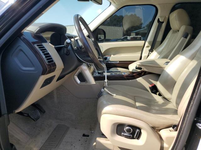 SALGS2KF0GA249756 - 2016 LAND ROVER RANGE ROVE HSE BLACK photo 7