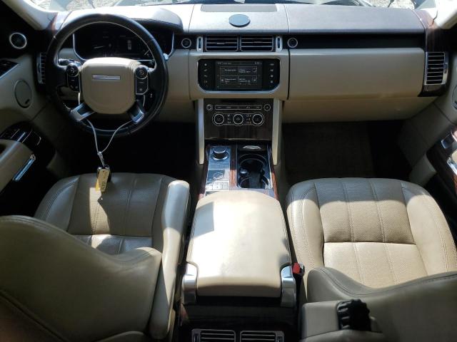 SALGS2KF0GA249756 - 2016 LAND ROVER RANGE ROVE HSE BLACK photo 8