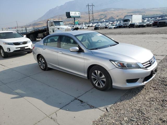 1HGCR2F3XDA015395 - 2013 HONDA ACCORD LX SILVER photo 4