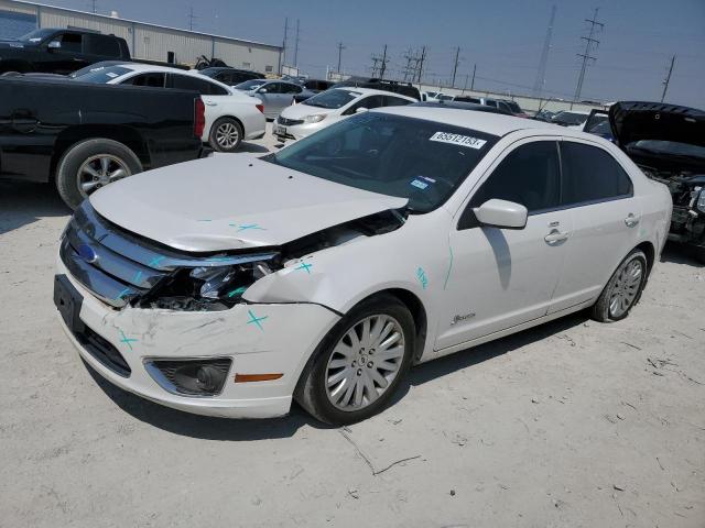 3FADP0L34BR294191 - 2011 FORD FUSION HYBRID WHITE photo 1