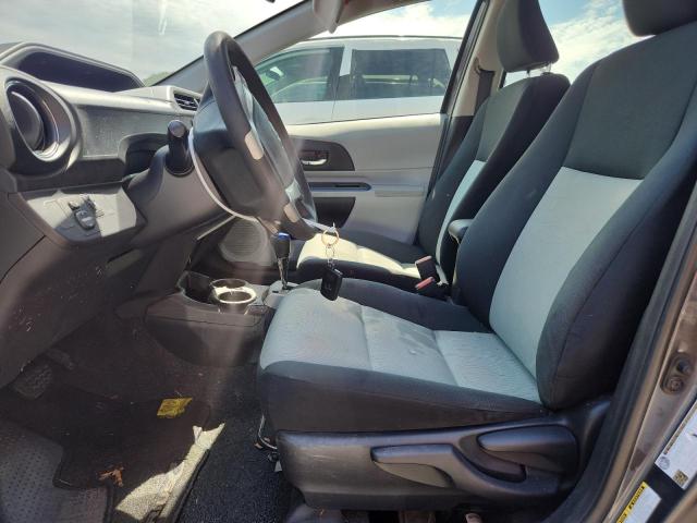 JTDKDTB37C1025692 - 2012 TOYOTA PRIUS C 灰色 照片 7