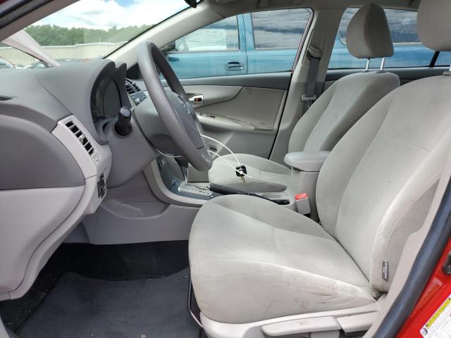 2T1BU4EE4AC397938 - 2010 TOYOTA COROLLA BASE წითელი ფოტო 7