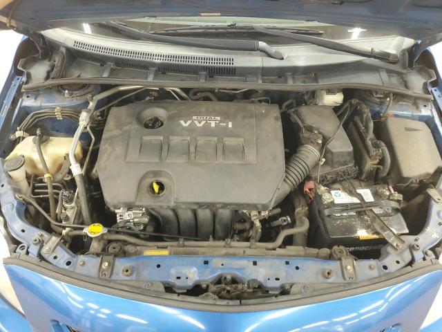 2T1BU4EE6AC380302 - 2010 TOYOTA COROLLA BASE Niebieski zdjęcie 11
