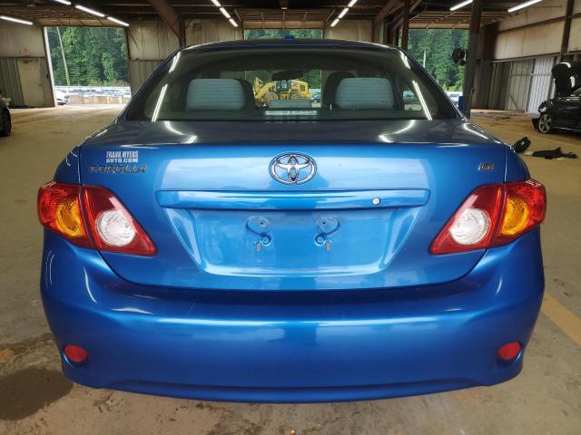 2T1BU4EE6AC380302 - 2010 TOYOTA COROLLA BASE Niebieski zdjęcie 6