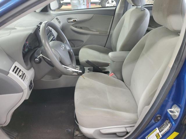 2T1BU4EE6AC380302 - 2010 TOYOTA COROLLA BASE Niebieski zdjęcie 7
