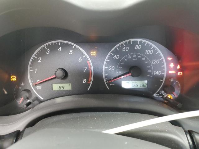 2T1BU4EE6AC380302 - 2010 TOYOTA COROLLA BASE Niebieski zdjęcie 9