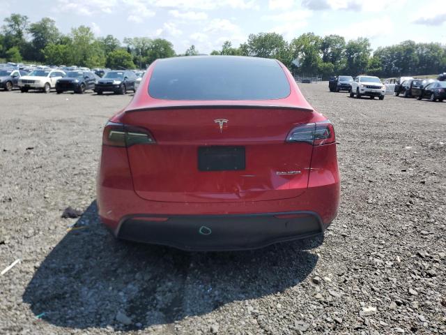 7SAYGDEF5PF947441 - 2023 TESLA MODEL Y Կարմիր լուսանկար 6