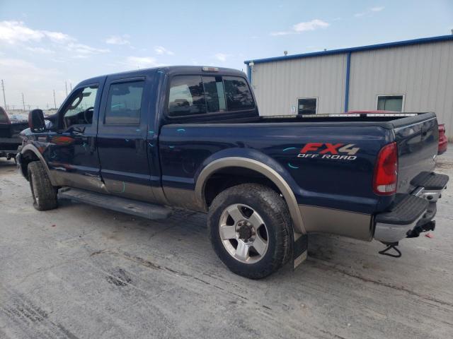 1FTSW21P26ED37537 - 2006 FORD F250 SUPER DUTY BLUE photo 2