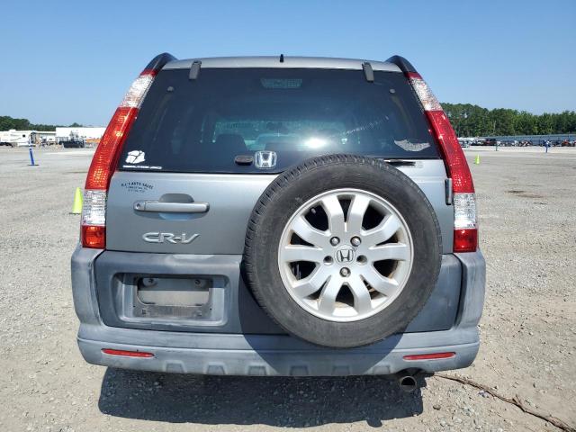 SHSRD78876U427791 - 2006 HONDA CR-V EX GRAY photo 6