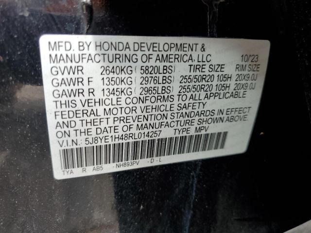 5J8YE1H48RL014257 - 2024 ACURA MDX TECHNOLOGY Чорний фото 13