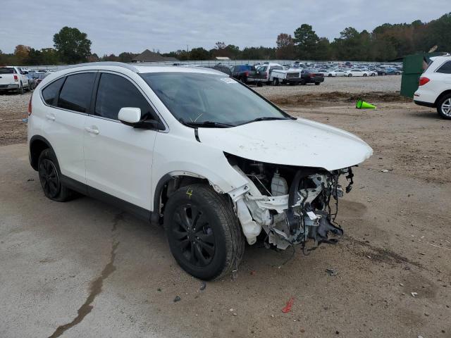 5J6RM3H76EL042655 - 2014 HONDA CR-V EXL WHITE photo 1