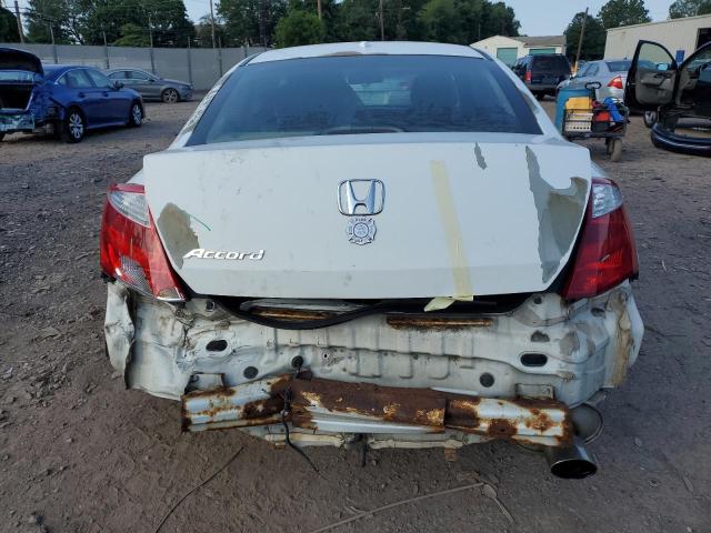 1HGCS12888A011030 - 2008 HONDA ACCORD EXL WHITE photo 6