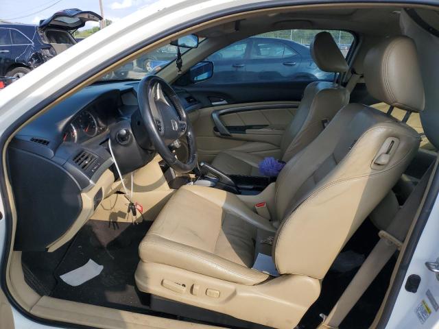 1HGCS12888A011030 - 2008 HONDA ACCORD EXL WHITE photo 7