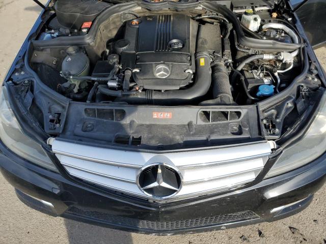 WDDGF4HB4CR236456 - 2012 MERCEDES-BENZ C 250 BLACK photo 11