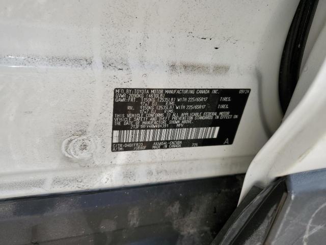 2T3F1RFV4RW484391 - 2024 TOYOTA RAV4 LE 白色 照片 12