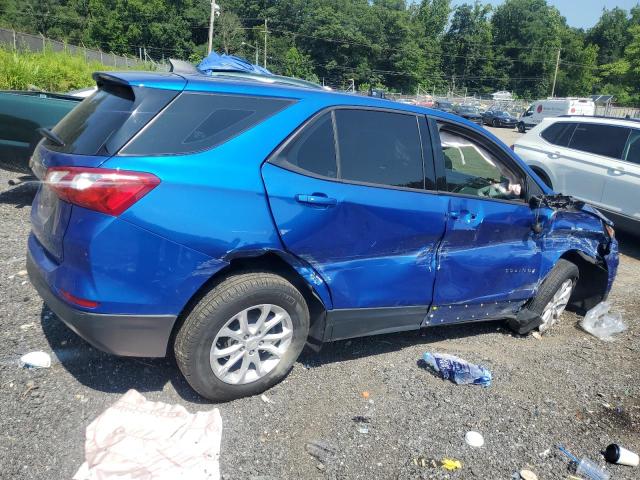 3GNAXHEVXKS541563 - 2019 CHEVROLET EQUINOX LS 蓝色 照片 3