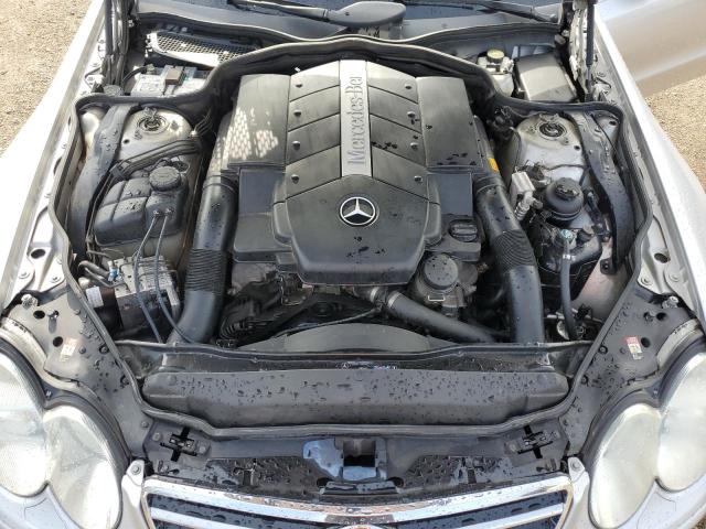WDBSK75F83F047432 - 2003 MERCEDES-BENZ SL 500R SILVER photo 11