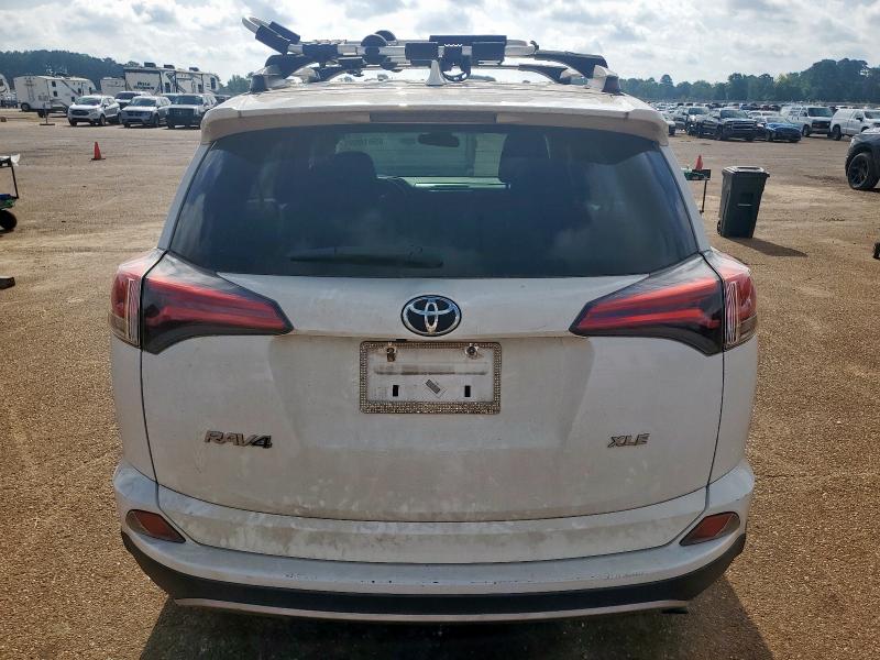 2T3WFREV7HW376929 - 2017 TOYOTA RAV4 XLE WHITE photo 6