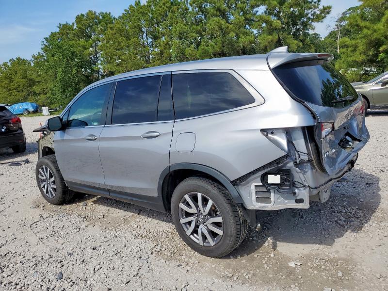 5FNYF5H50KB042610 - 2019 HONDA PILOT EXL فضي صورة 2