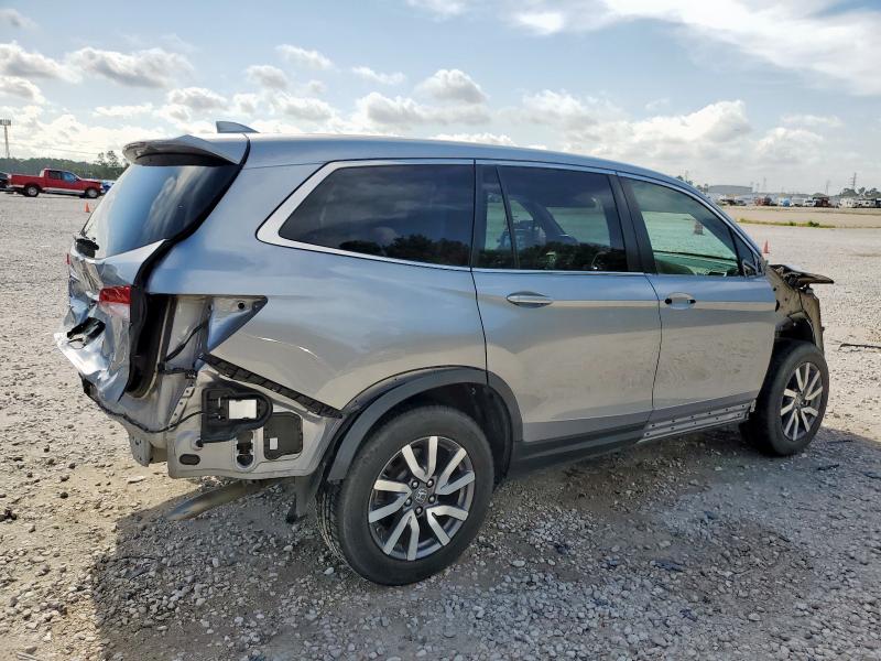 5FNYF5H50KB042610 - 2019 HONDA PILOT EXL فضي صورة 3