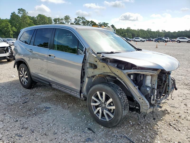 5FNYF5H50KB042610 - 2019 HONDA PILOT EXL فضي صورة 4