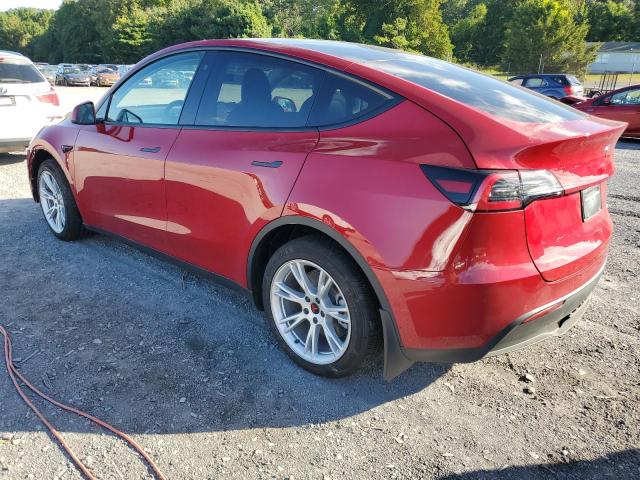 5YJYGDEE2MF244525 - 2021 TESLA MODEL Y RED photo 2