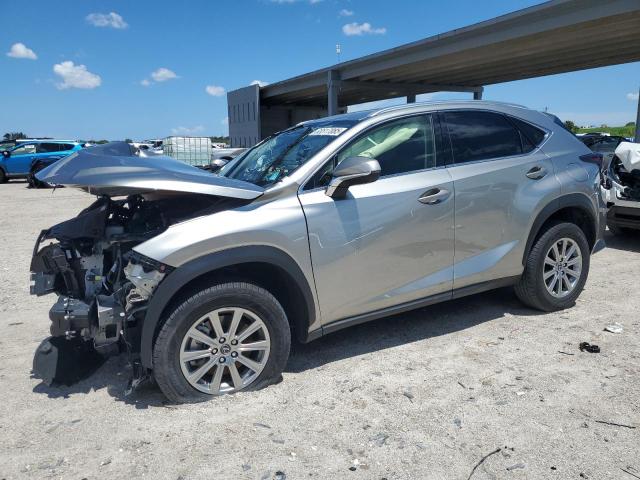 JTJAARBZ1L5012793 - 2020 LEXUS NX 300 BASE ვერცხლისფერი ფოტო 1