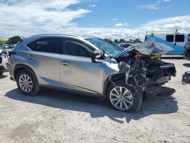 JTJAARBZ1L5012793 - 2020 LEXUS NX 300 BASE ვერცხლისფერი ფოტო 4