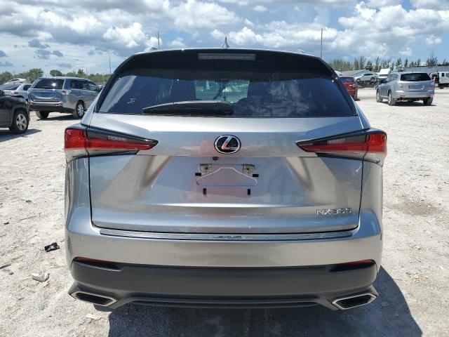 JTJAARBZ1L5012793 - 2020 LEXUS NX 300 BASE ვერცხლისფერი ფოტო 6