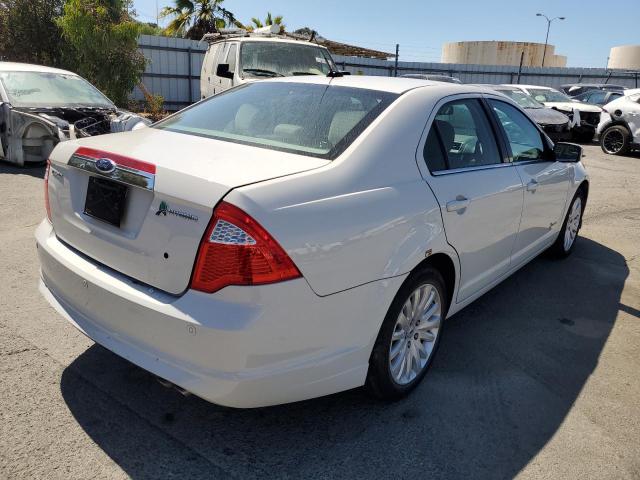 3FADP0L31BR270396 - 2011 FORD FUSION HYBRID WHITE photo 3