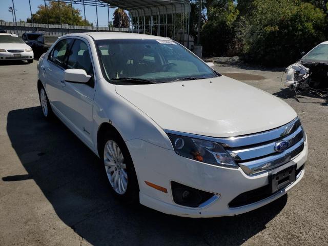 3FADP0L31BR270396 - 2011 FORD FUSION HYBRID WHITE photo 4