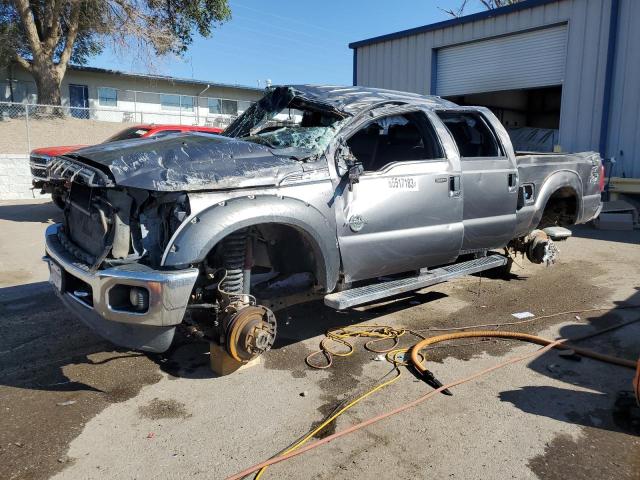 1FT7W2BT3DEA32501 - 2013 FORD F250 SUPER DUTY GRAY photo 1