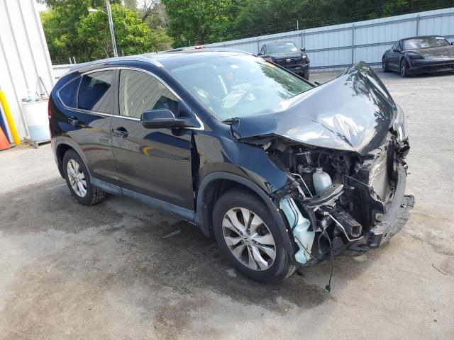 JHLRM4H76CC025429 - 2012 HONDA CR-V EXL BLACK photo 4