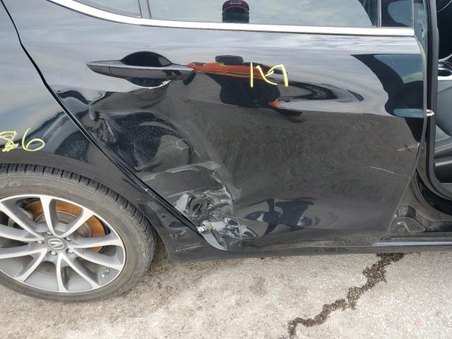 19UUB3F30JA005534 - 2018 ACURA TLX შავი ფოტო 10
