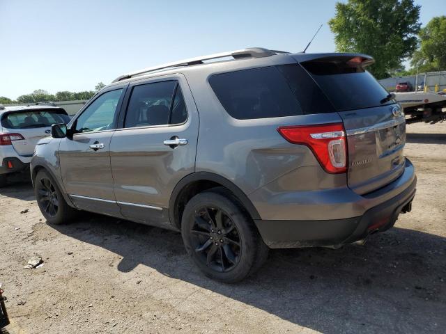 1FMHK8F87CGA91915 - 2012 FORD EXPLORER LIMITED ნაცრისფერი ფოტო 2
